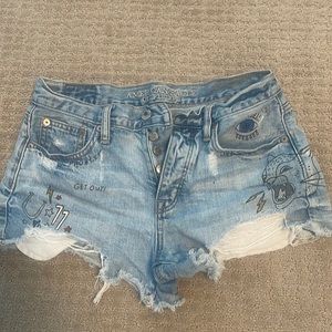 American eagle outfitters jeans short